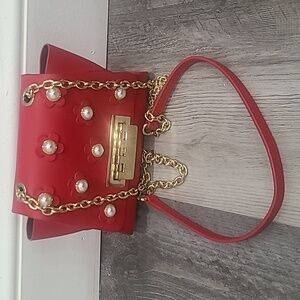 ZAC Zac Posen Leather Eartha Mini Chain Crossbody